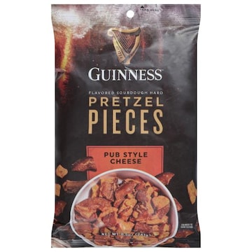Guinness Pretzel Pieces, Pub Style Cheese