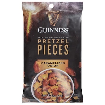 Guinness Pretzel Pieces, Caramelized Onion