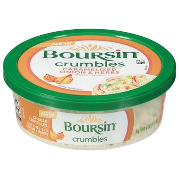 Boursin® Crumbles Caramelized Onion & Herbs Cheese Crumbles, 4oz