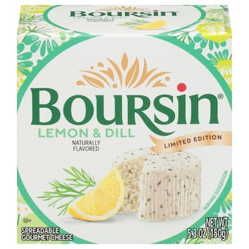Boursin® Spreadable Cheese, Gourmet, Lemon & Dill