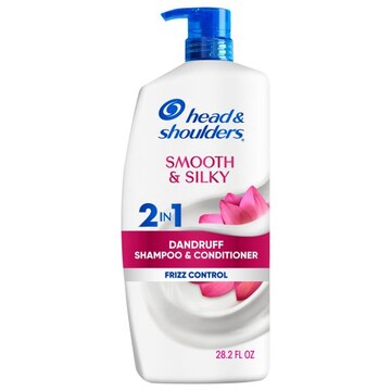 Head & Shoulders Shampoo + Conditioner, 2 in 1, Smooth & Silky