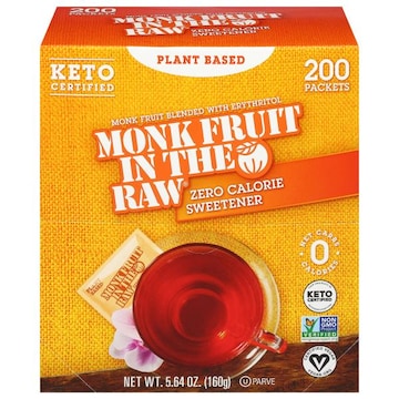 Monk Fruit in the Raw Zero Calorie Sweetener