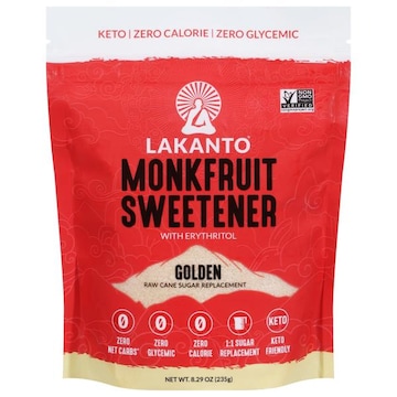 Lakanto Monkfruit Sweetener, with Erythritol, Golden
