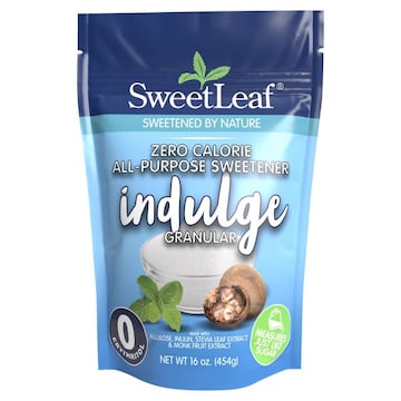 SweetLeaf All-Purpose Sweetener, Zero Calorie, Granular, Indulge