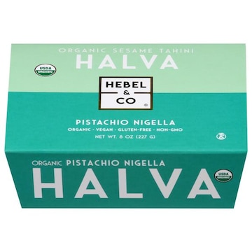 Hebel & Co Organic Sesame Tahini Pistachio Nigella Halva