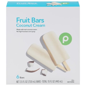 Publix Fruit Bars, Coconut Cream