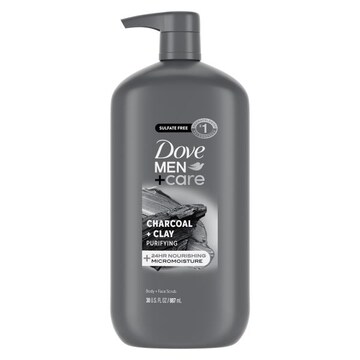 Dove Men + Care Body And Face Scrub Charcoal + Clay