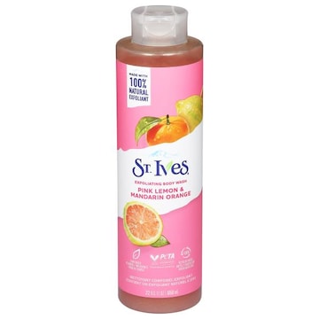 St. Ives Body Wash, Exfoliating, Pink Lemon & Mandarin Orange