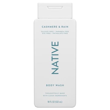 Native Body Wash, Cashmere & Rain