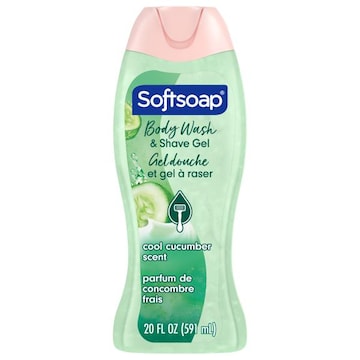 Softsoap Cool Cucumber Scent Body Wash & Shave Gel