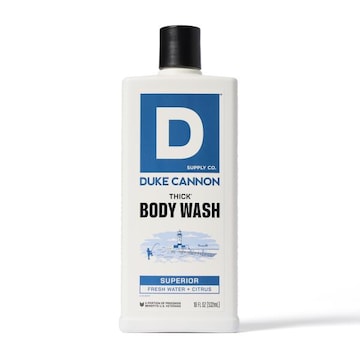 Duke Cannon Supply Co. Thick Body Wash, Superior/Fresh Water + Citrus