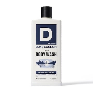 Duke Cannon Supply Co. Thick Body Wash, Midnight Swim/Sandalwood + Lavender