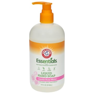 Essentials Hand Soap, Gentle Rose Water, Liquid