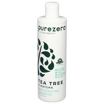 Purezero Shampoo, Invigorating, Tea Tree & Matcha