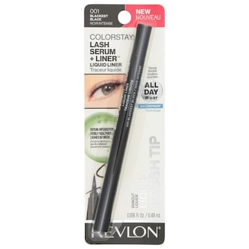 Revlon Colorstay Lash Serum + Liner, Liquid, 001 Blackest Black
