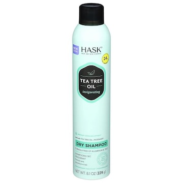 Hask Dry Shampoo, Invigorating, Tea Tree Oil