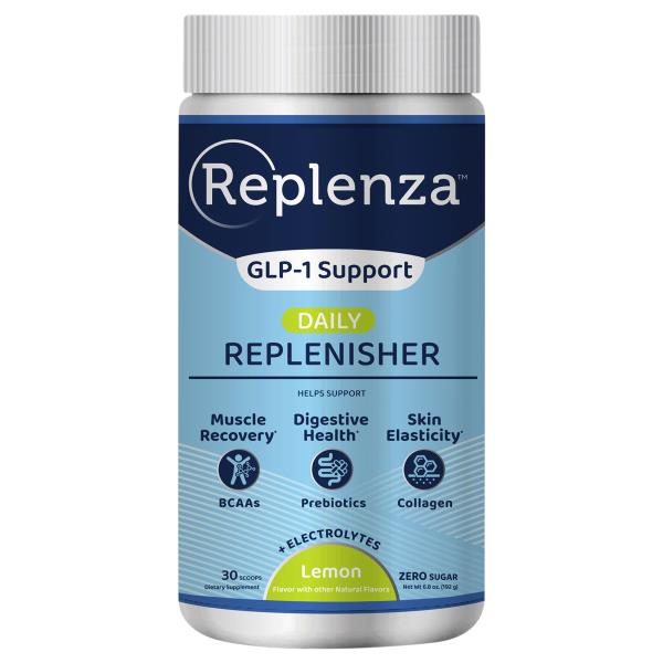 補充 / Replenish Replenza GLP-1 Support Daily Replenisher, Lemon | Publix Super Markets