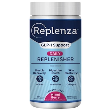 Replenza GLP-1 Support Replenisher, Daily, Mixed Berry