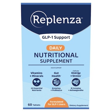 Replenza GLP-1 Support Nutritional Supplement, Daily, Tablets