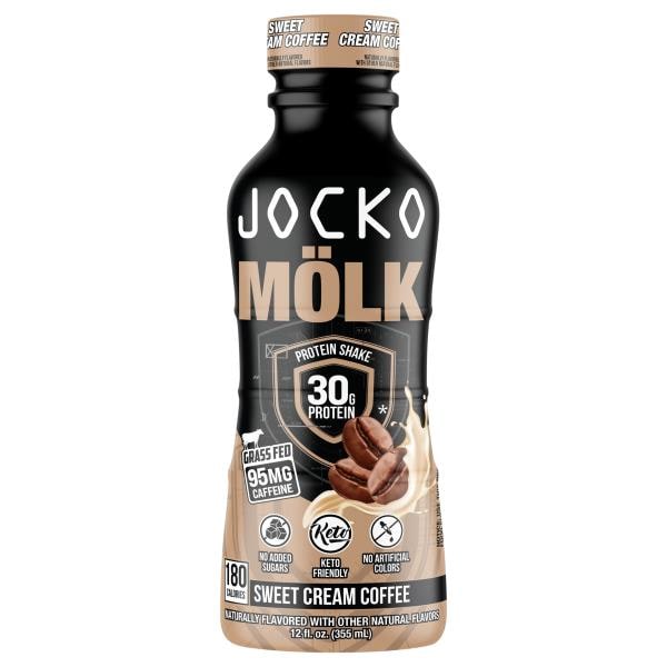 Jocko Molk Protein Shake, Sweet Cream Coffee | Publix Super Markets