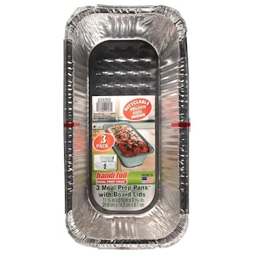 Handi-Foil Mela Prep Pans with Board Lids