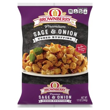 Brownberry Cubed Stuffing, Sage & Onion, Premium