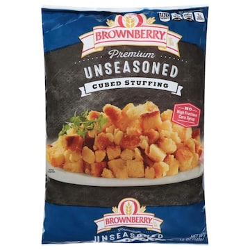 Brownberry Cubed Stuffing, Unseasoned, Premium