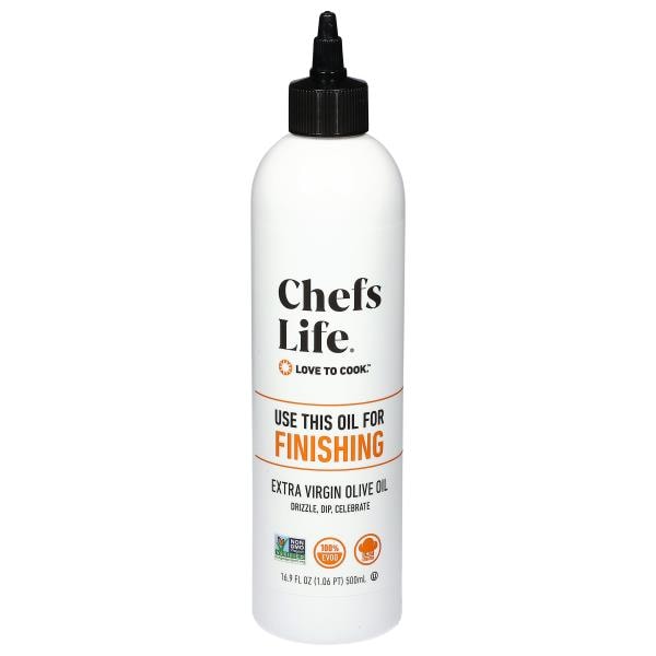 Chefs Life 100% Extra Virgin Olive Finishing Oil Squeezable - 500