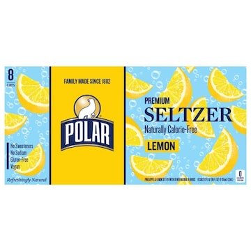 Polar Seltzer, Premium, Lemon