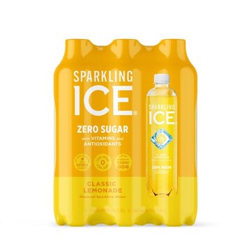 Sparkling Ice Classic Lemonade Sparkling Water 6 PK