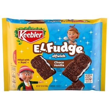 Keebler E.L. Fudge Cookies, Choco Vanilla