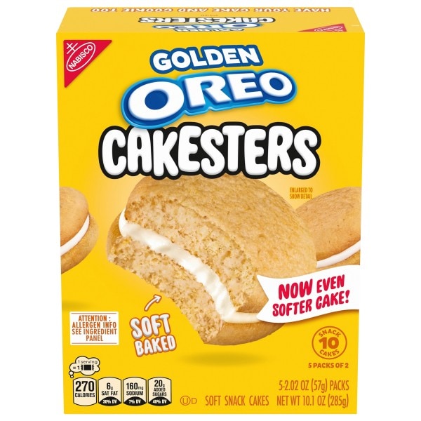 Golden Oreo Cakesters Soft Snack Cakes | Publix Super Markets