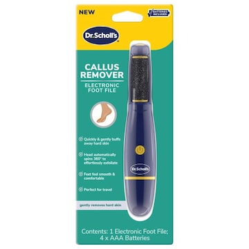 Dr. Scholl's Foot File, Electronic, Callus Remover