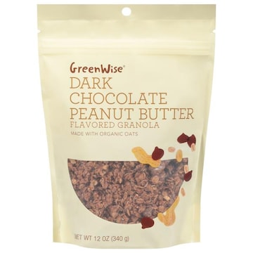 GreenWise Dark Chocolate Peanut Butter Flavored Granola