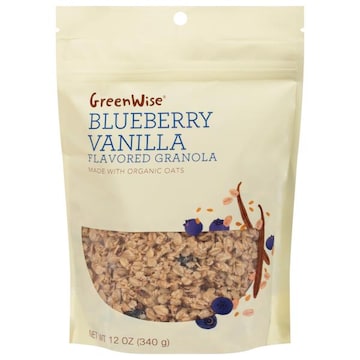 GreenWise Blueberry Vanilla Flavored Granola