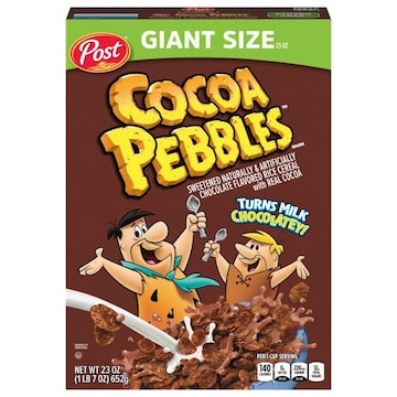Cocoa Pebbles Cereal Giant Size