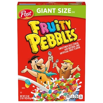 Fruity Pebbles Cereal Giant Size