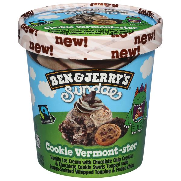 Ben & Jerry's Ice Cream, Cookie Vermont-Ster, Sundae | Publix