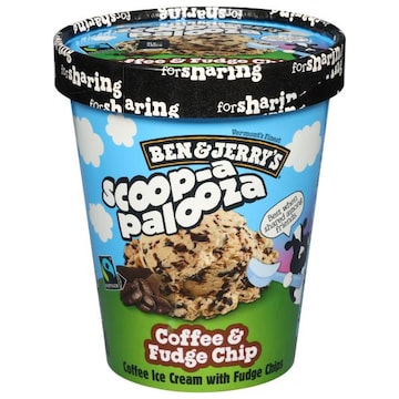 Ben & Jerry's Scoop-apalooza Coffee & Fudge Chip Ice Cream