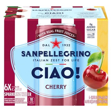 Sanpellegrino Ciao! Cherry Sparkling Water