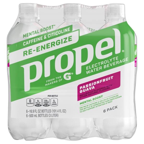Propel Electrolyte Water Beverage, Passionfruit Guava | Publix