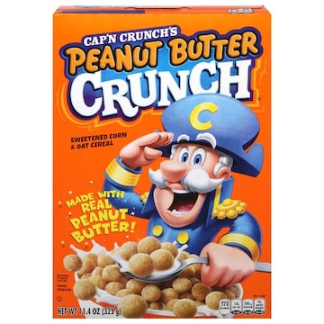 Cap'n Crunch's Peanut Butter Crunch Cereal