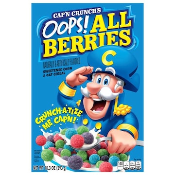 Cap'n Crunch's Oops! All Berries Cereal