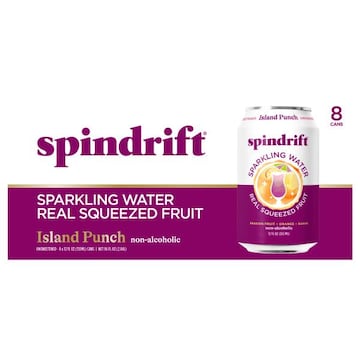 Spindrift Unsweetened Non-Alcoholic Island Punch Sparkling Water
