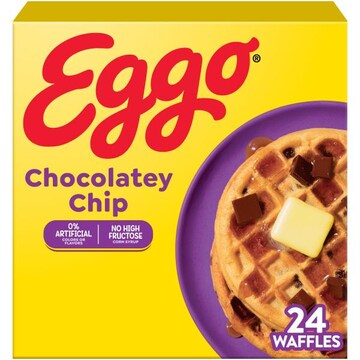 Eggo Waffles Chocolatey Chip, Breakfast Food