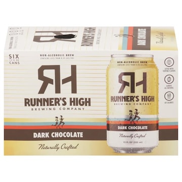 Runner's High Brewing Company Non-Alcoholic Beer, Dark Chocolate