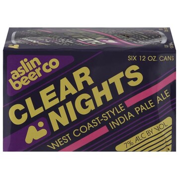 Aslin Beer Co Beer, West Coast-Style, India Pale Ale, Clear Nights