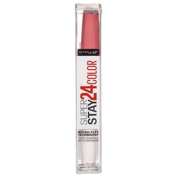 Maybelline Super Stay Lip Color/Balm Topcoat, 24 Color, 240 All Night Apricot