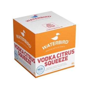 Waterbird Vodka Citrus Squeeze 4pk