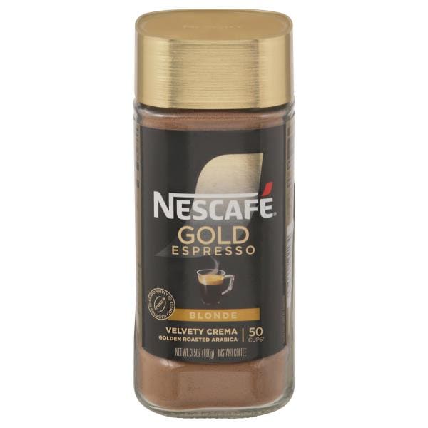 NESCAFÉ Gold Espresso Blonde Velvety Crema Golden Roasted Arabica